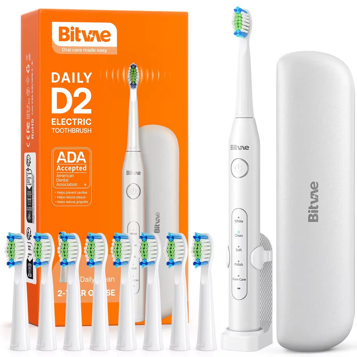 Bitvae electric toothbrush d2