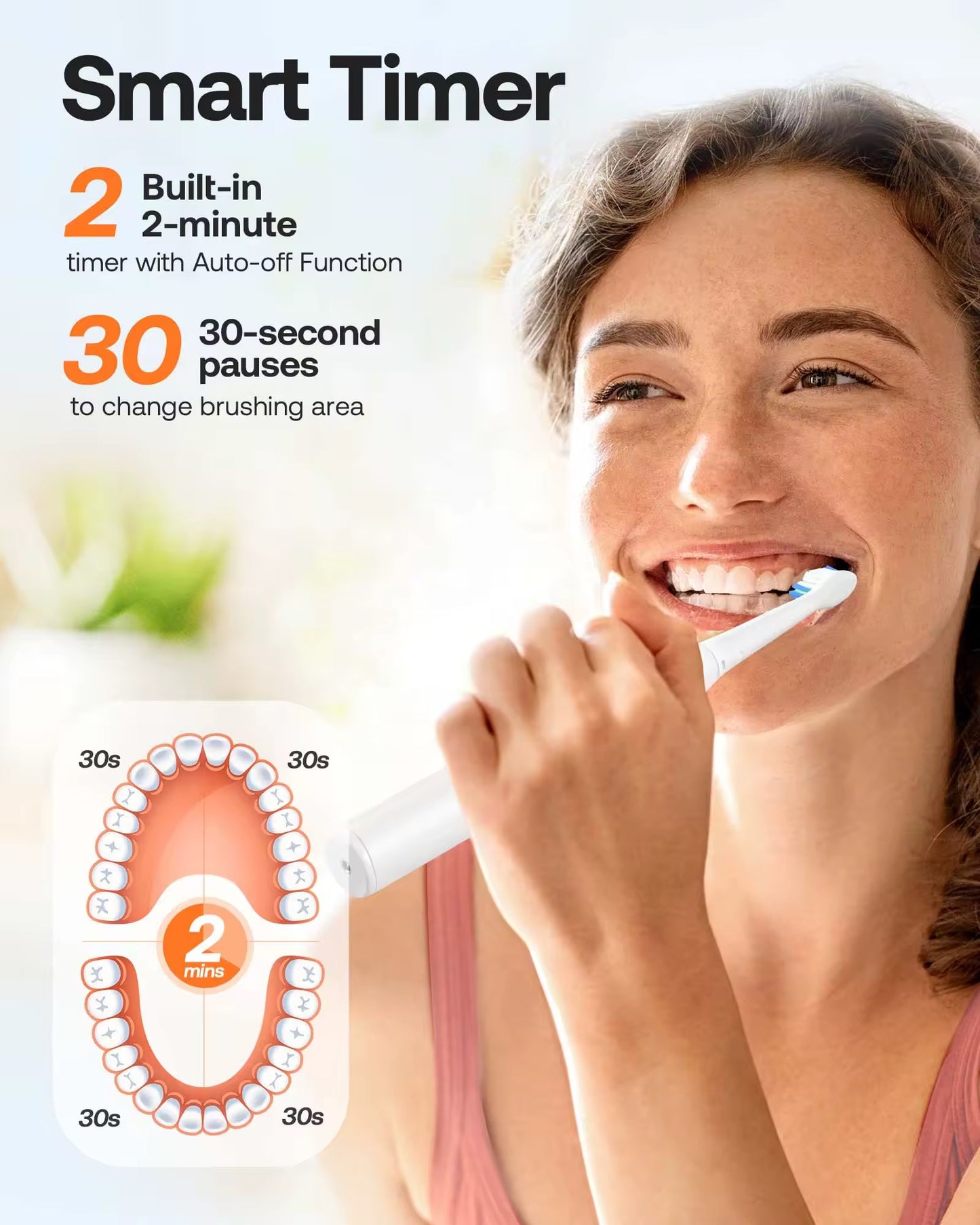 Bitvae electric toothbrush d2