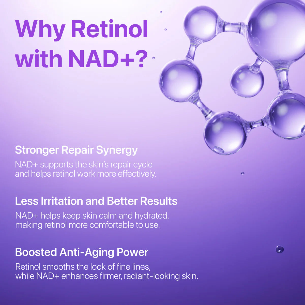 numbuzin No.9 NAD+ Retinol Volumetox Eye Cream