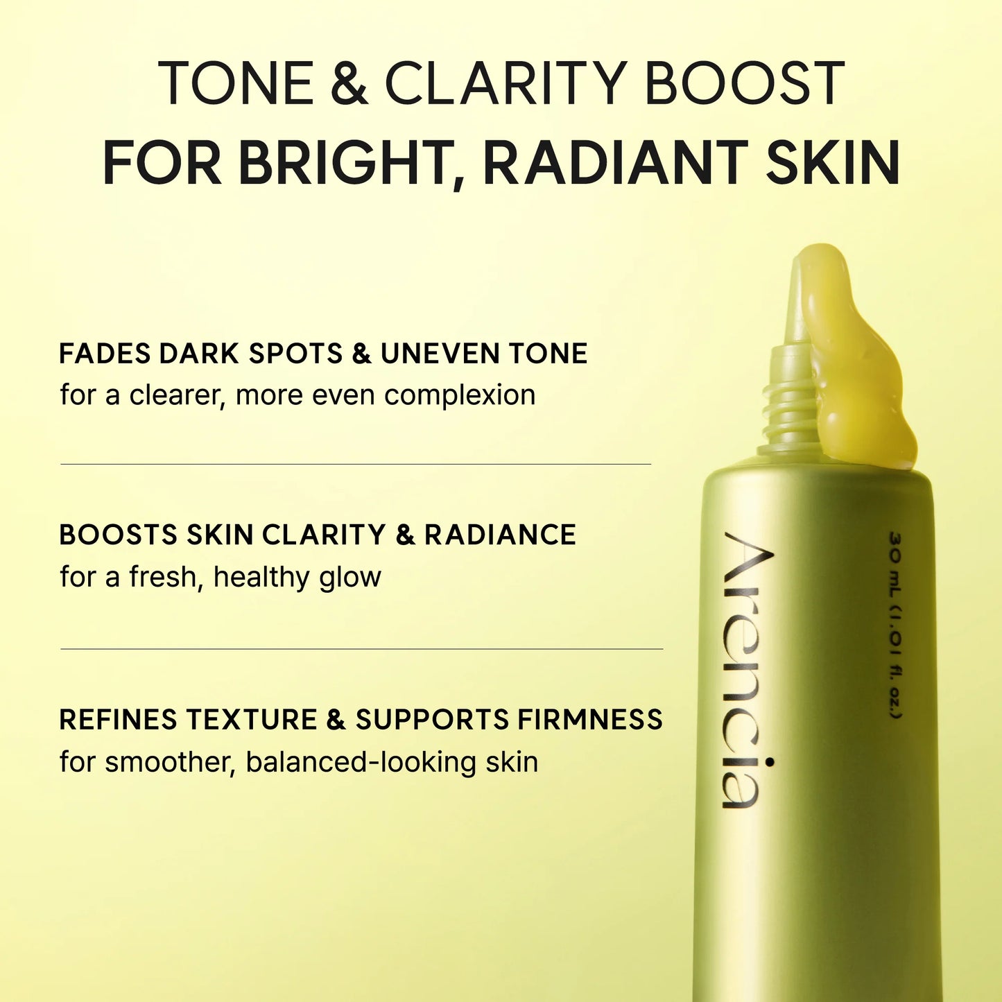 Arencia Vitamin C Booster Shot, Pure Vitamin C + Glutathione