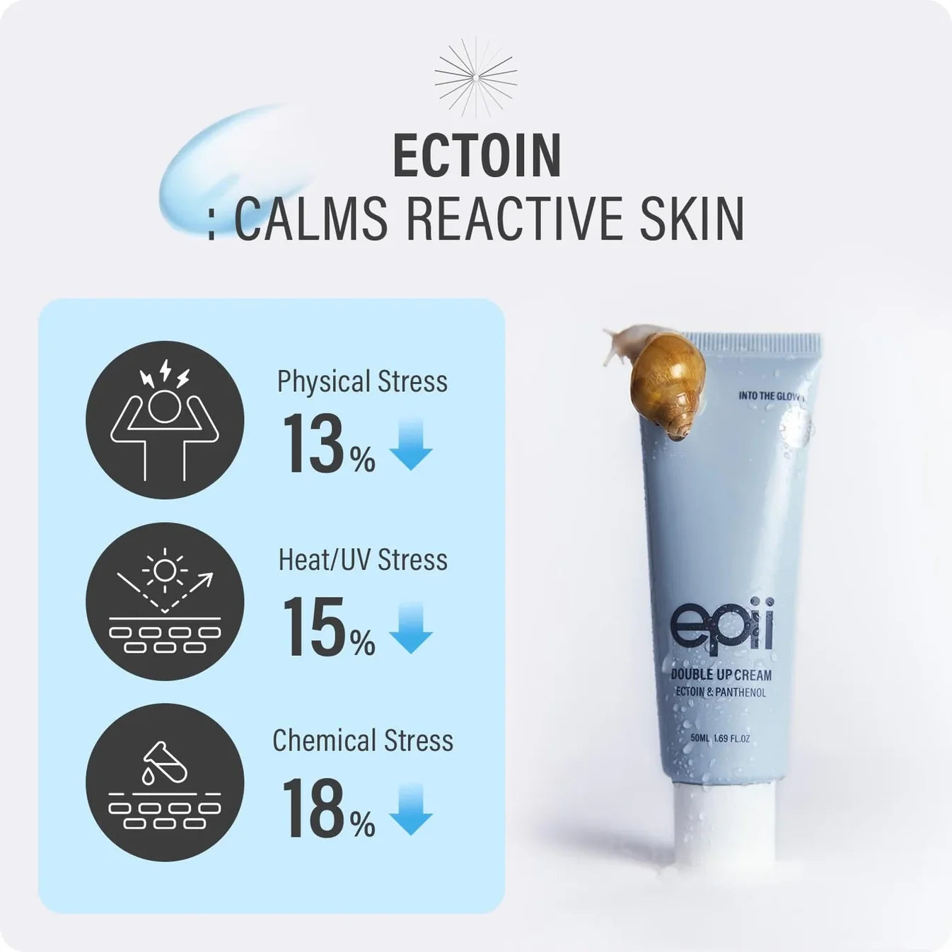 epii Double Up Cream Ectoin Panthenol