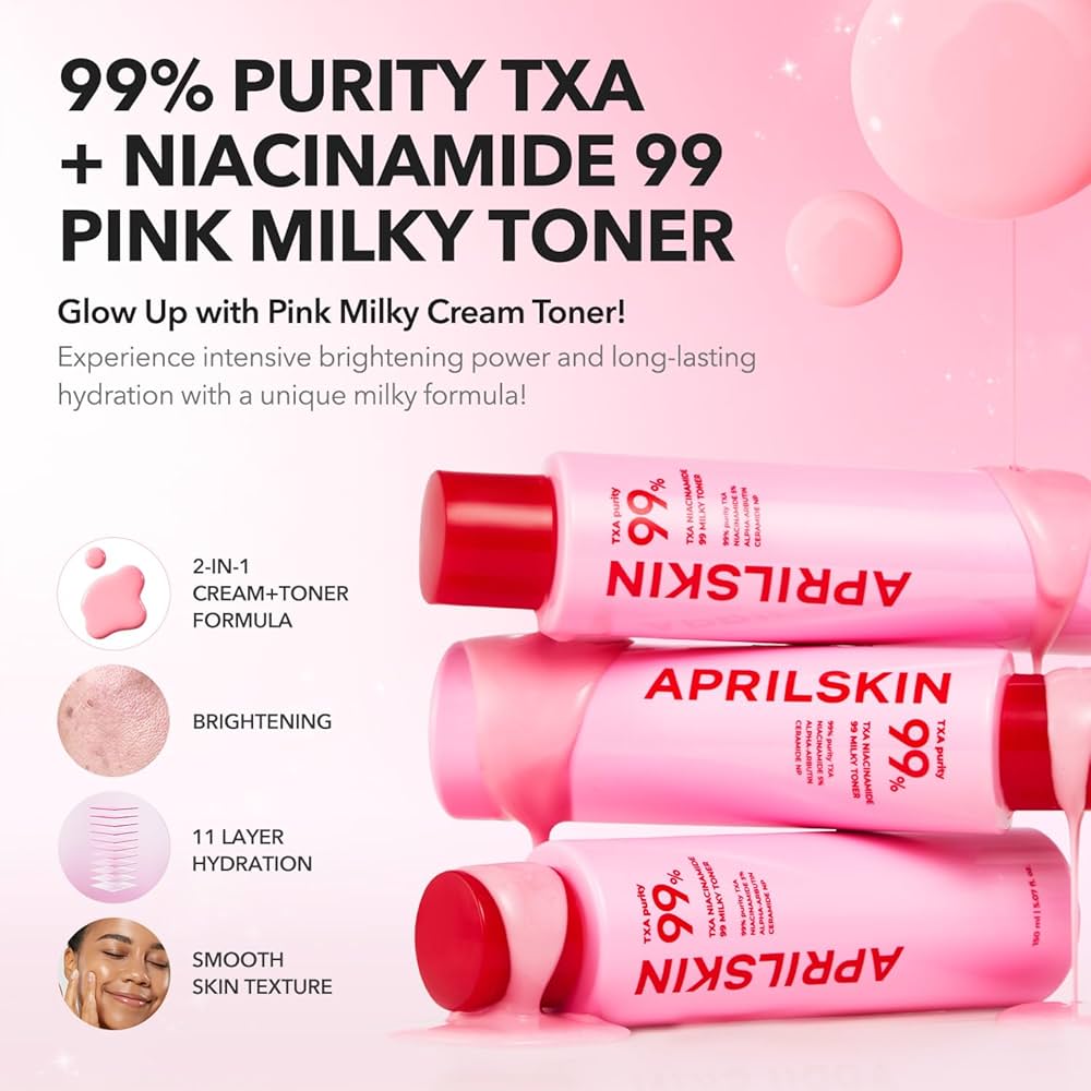 APRILSKIN - TXA Niacinamide 99 Milky Toner