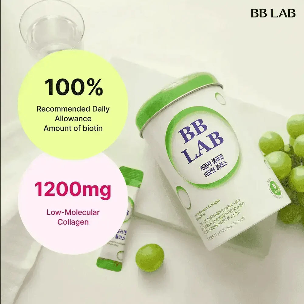 BB LAB LOW-MOLECULAR COLLAGEN BIOTIN PLUS, 2G X 30 STICKS