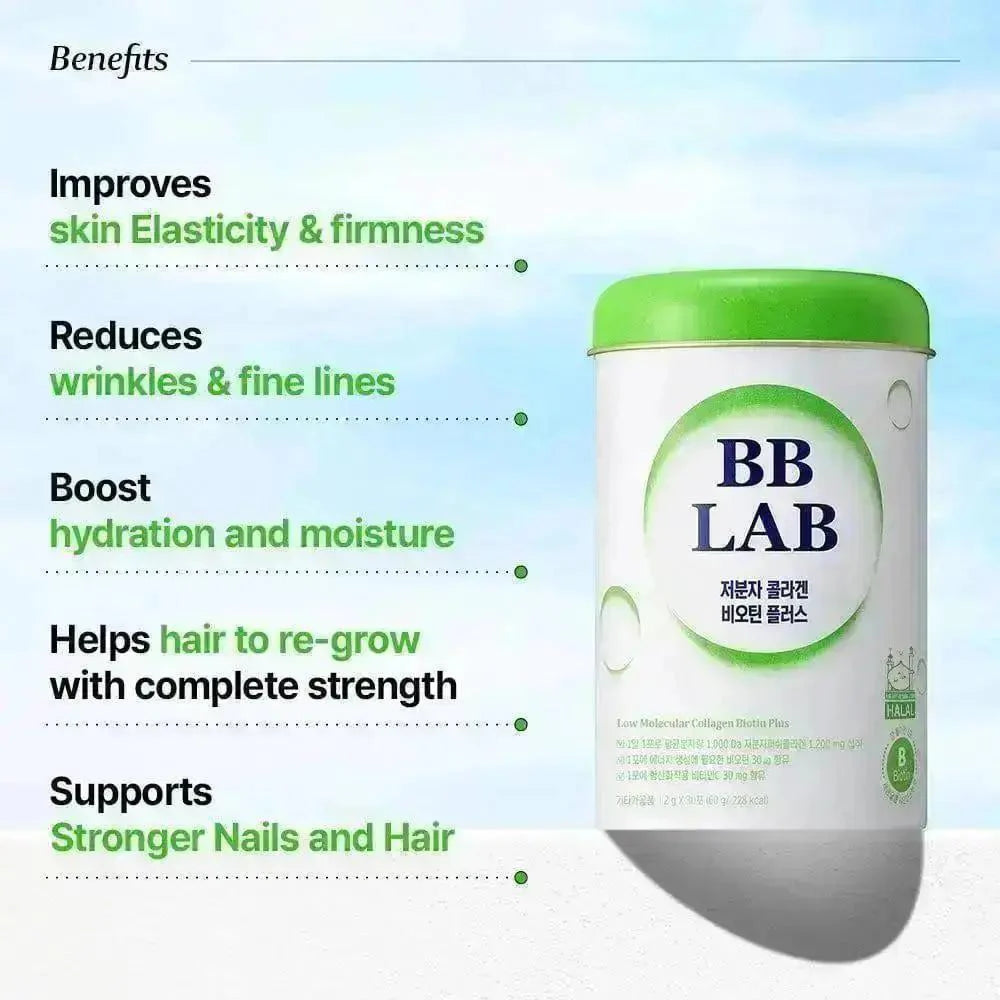 BB LAB LOW-MOLECULAR COLLAGEN BIOTIN PLUS, 2G X 30 STICKS