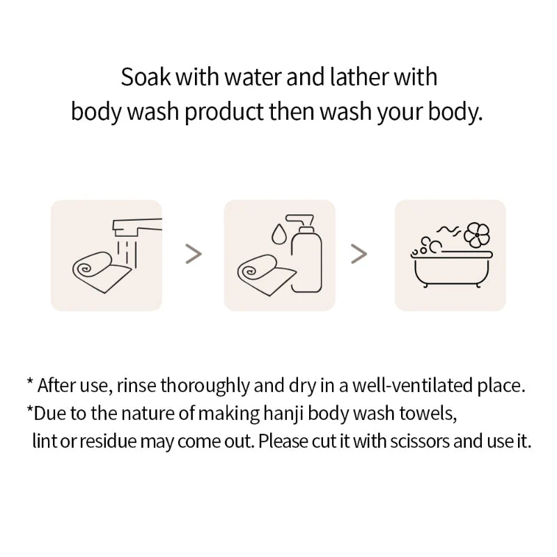 Benton Hanji Body Wash Towel