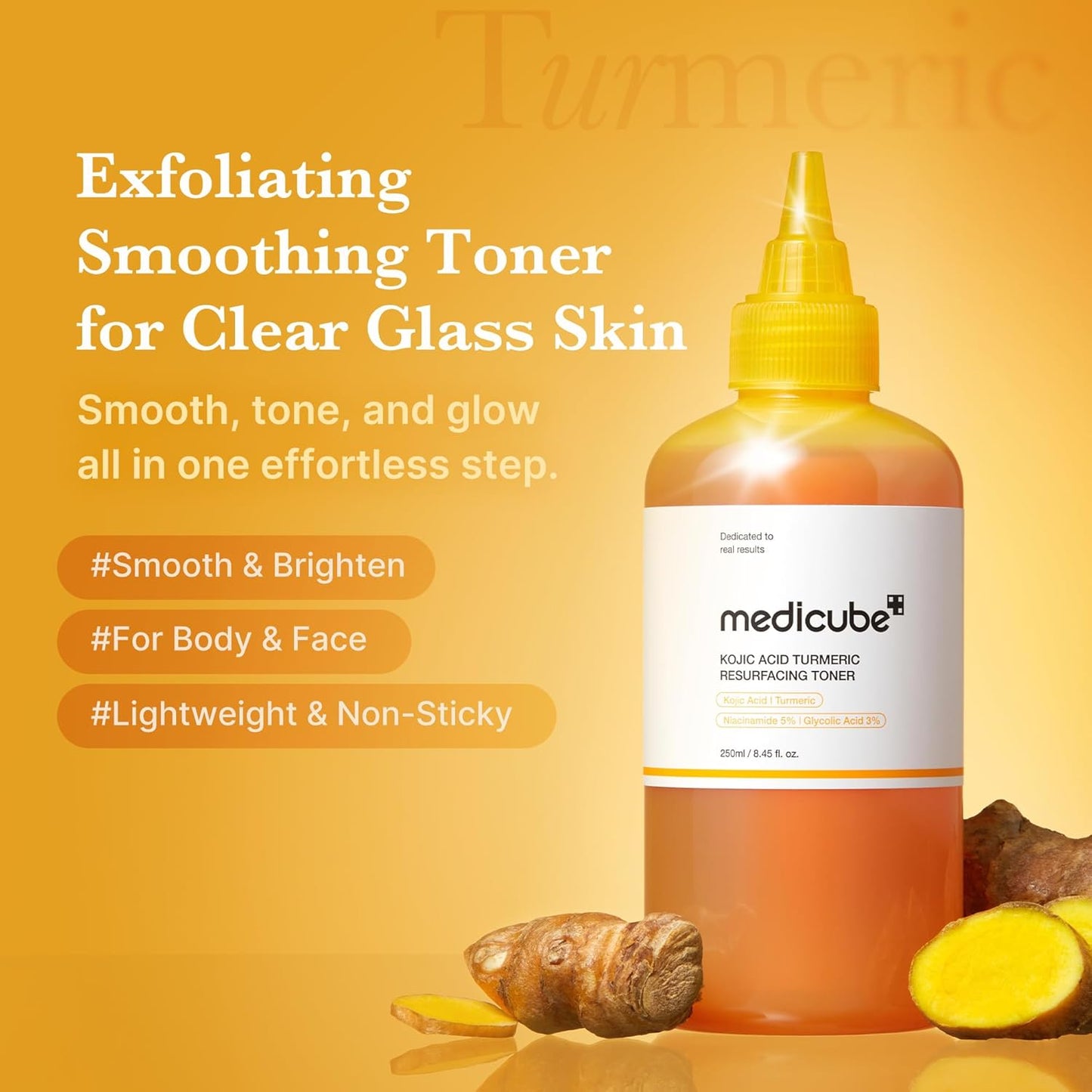 medicube Kojic Acid Turmeric Resurfacing Toner