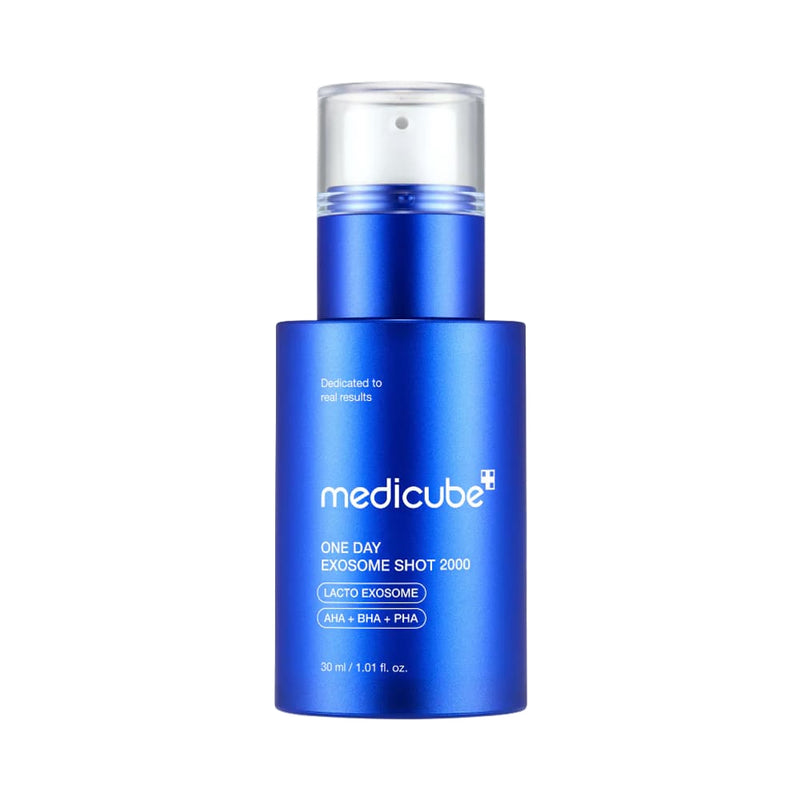 Medicube One Day Exosome Shot Pore Ampoule 2000 30ml أمبولة المسام من ميديكيوب وان داي إكسوسوم شوت 2000