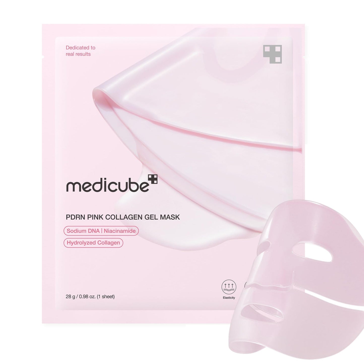 medicube PDRN Pink Collagen Gel Mask 28g X 4ea