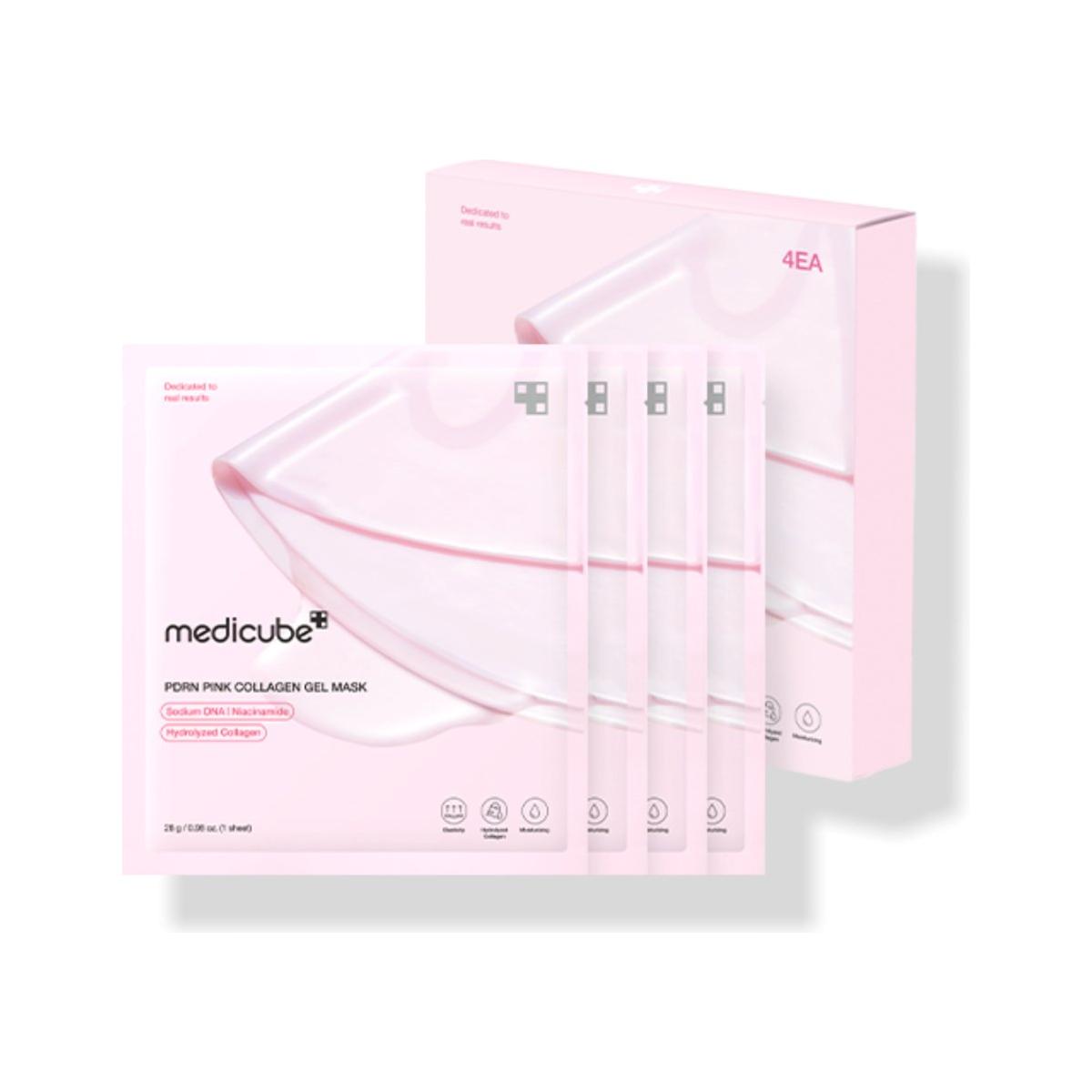 medicube PDRN Pink Collagen Gel Mask 28g X 4ea