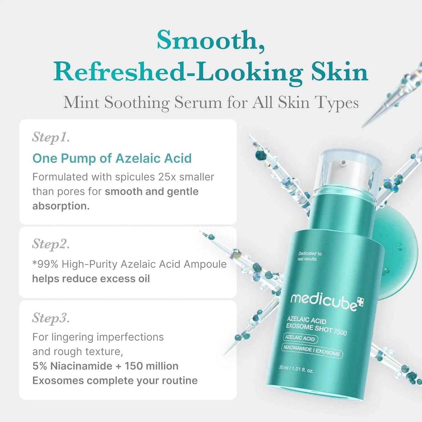 Medicube - Azelaic Acid Exosome Shot 7500 - 30ml