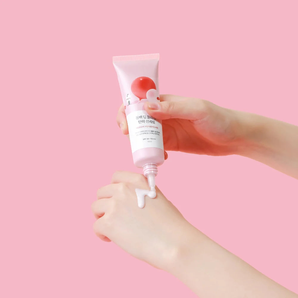 ROUND LAB Camellia Deep Collagen Firming Sun Serum 50ml