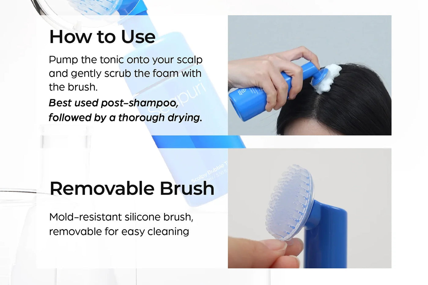 SEAPURI SCALPY BUBBLE TONIC 100 ml