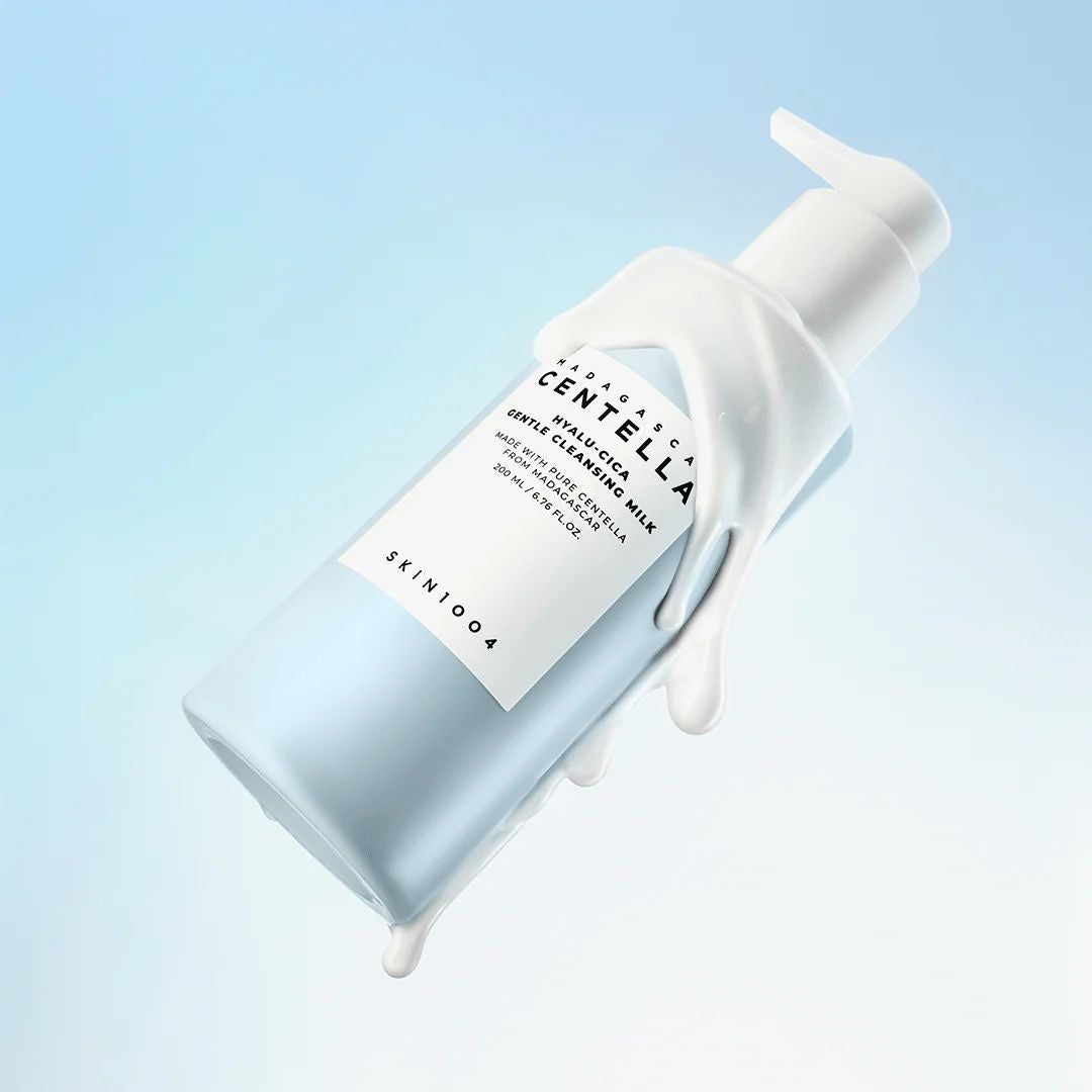 SKIN1004 Madagascar Centella Hyalu-Cica Gentle Cleansing Milk 200ml غسول كريمي لطيف بالسينتيلا والهيالو-سيكا