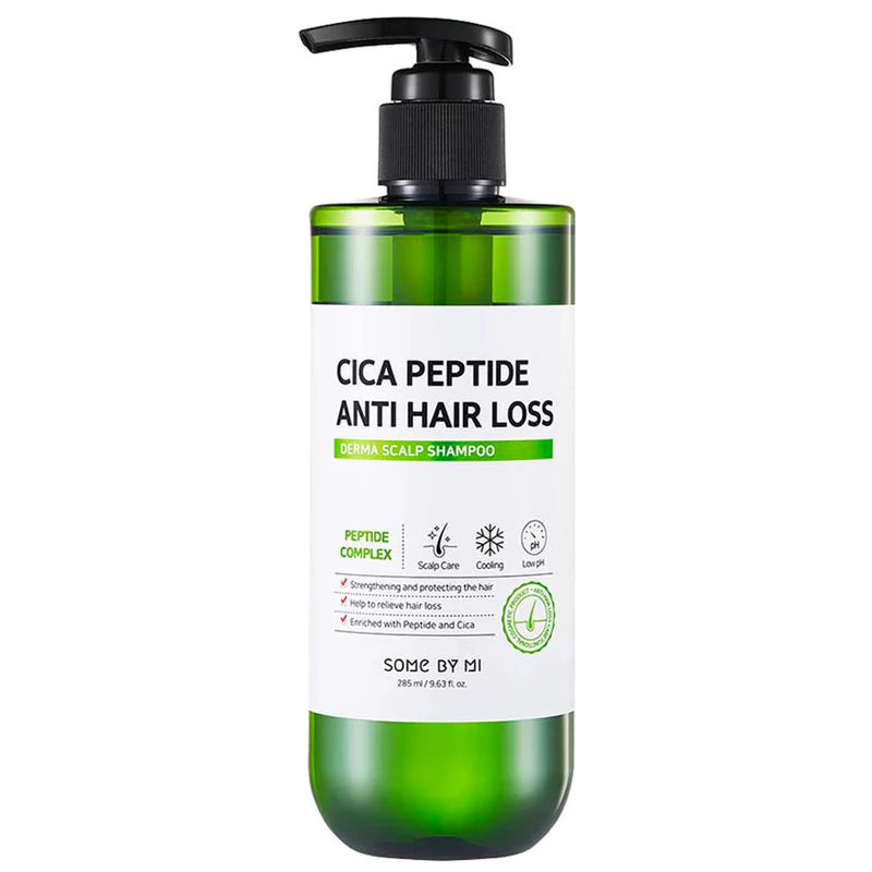 SOME BY MI CICA PEPTIDE ANTI HAIR LOSS DERMA SCALP SHAMPOO - 285 ML | سوم باي مي شامبو سيكا ضد تساقط الشعر - 285 مل