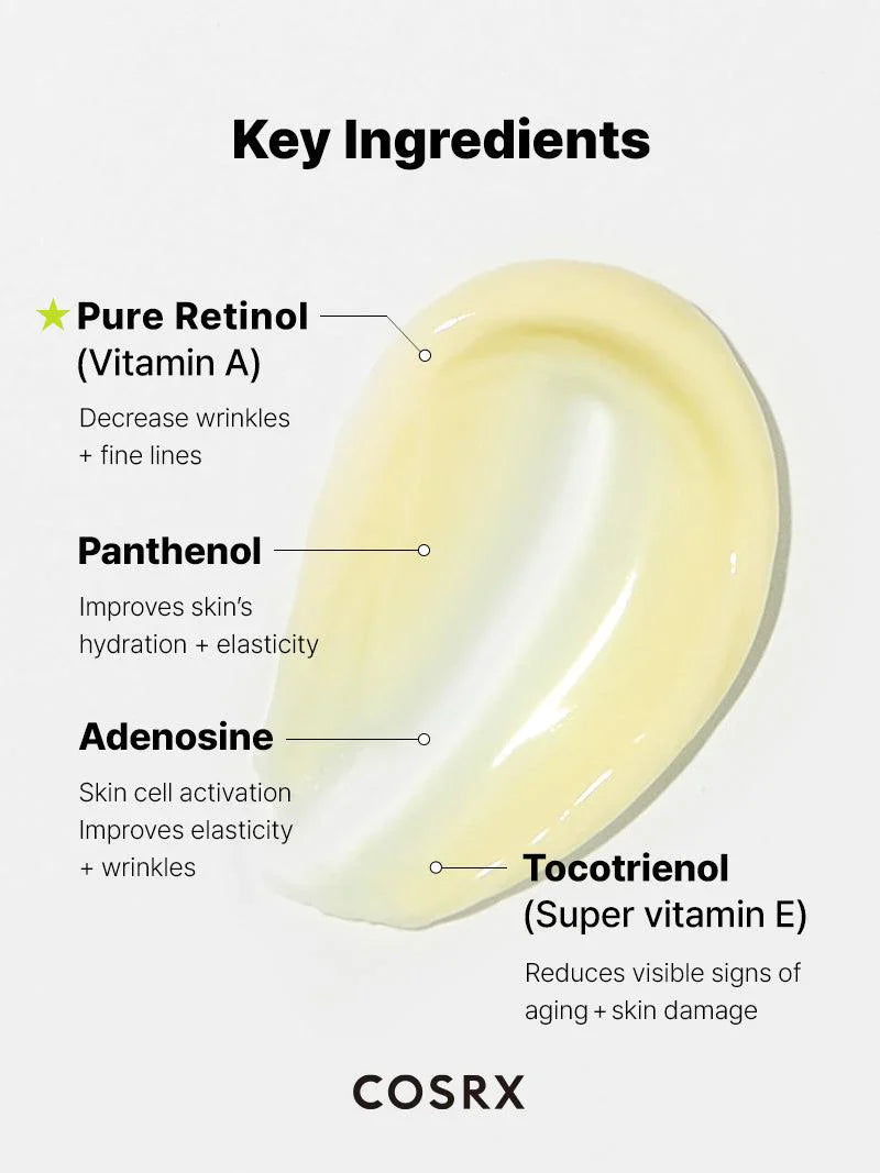 Cosrx The Retinol 0.1 Cream - 20ml | كوزركس كريم الريتينول 0.1 - 20 مل